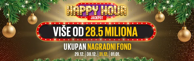 Novogodišnji Happy Hour Jackpot