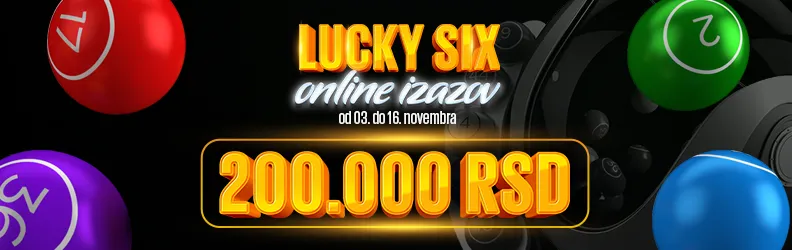 LUCKY SIX - ONLINE takmičenje