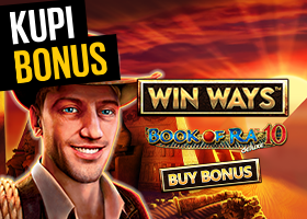 Book of Ra deluxe 10: Win Ways Buy Bonus
