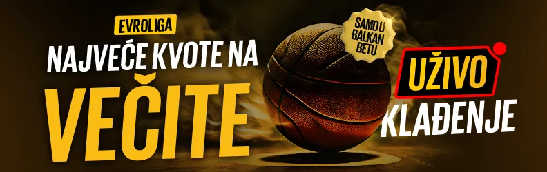 Najveće kvote na večite u Evroligi