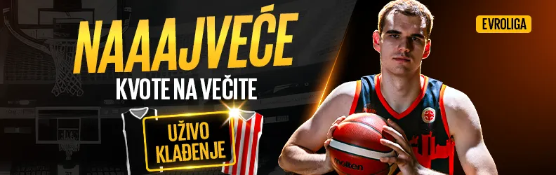 Najveće kvote na večite u Evroligi