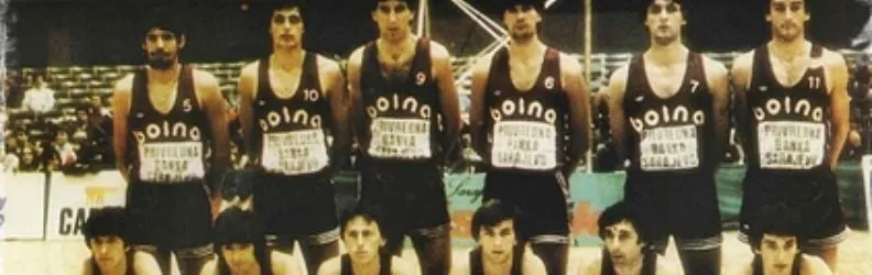 KK Bosna prvak Europe 1979 - sastav i zanimljivosti