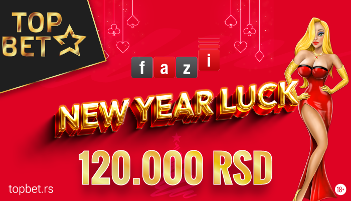 FAZI New Year Luck - 120.000 RSD
