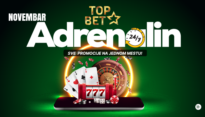 Adrenalin NOVEMBAR 2025. - Sve promocije na jednom mestu!