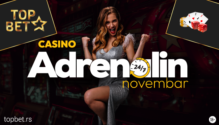Casino ADRENALIN 24h - Sve promocije na jednom mestu!