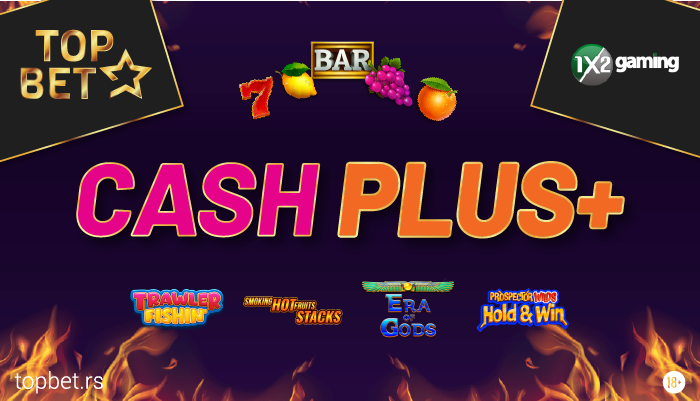 CASHPLUS - Dodatna sredstva na 1x2 igre!