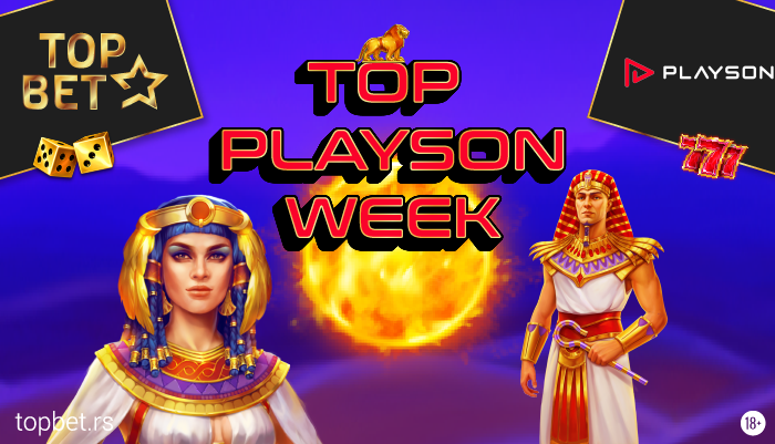 TOP PLAYSON WEEK - 120.000 RSD