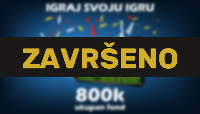 Igraj svoju igru - 800k ukupan fond!